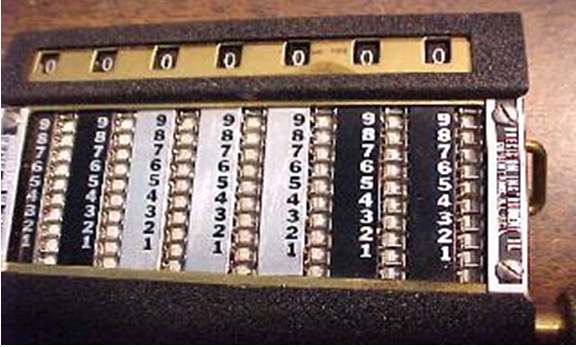 Pico Chain Adder Precision Instrument Co. N.J. - Adding Machine (source ebay)
